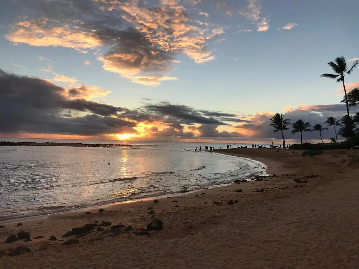 Ocean View, Beautiful Sunrise, Private Pool, Walk To Beaches Koloa Holiday home