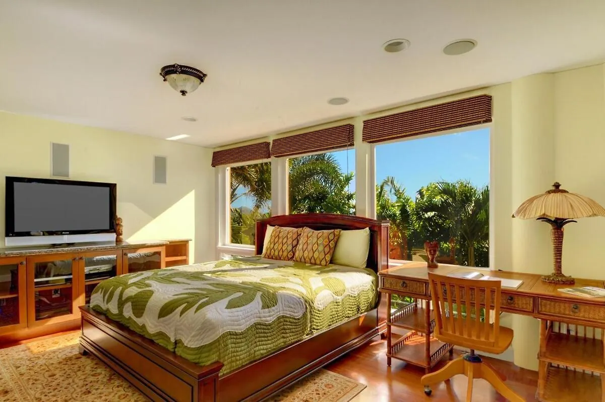 Ocean View, Beautiful Sunrise, Private Pool, Walk To Beaches Koloa 0*,
